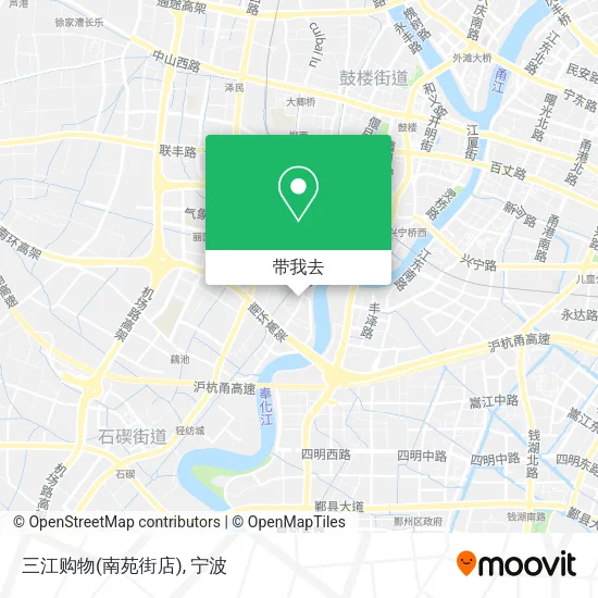 三江购物(南苑街店)地图
