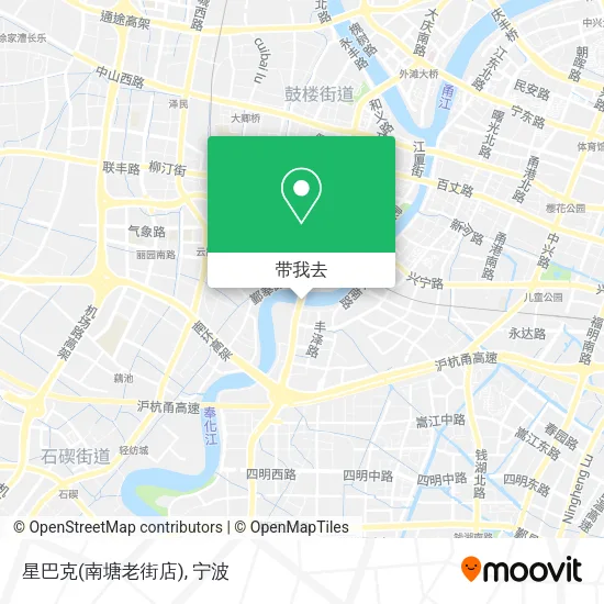 星巴克(南塘老街店)地图