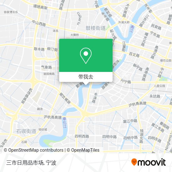 三市日用品市场地图