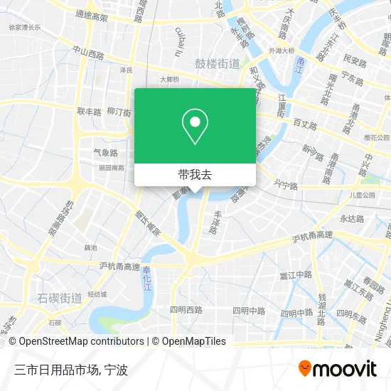 三市日用品市场地图