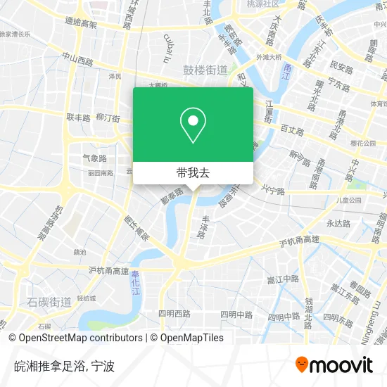 皖湘推拿足浴地图