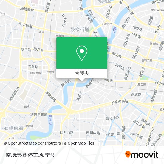 南塘老街-停车场地图