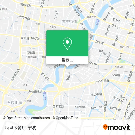 塔里木餐厅地图