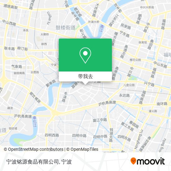 宁波铭源食品有限公司地图