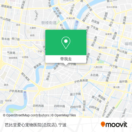 芭比堂爱心宠物医院(总院店)地图
