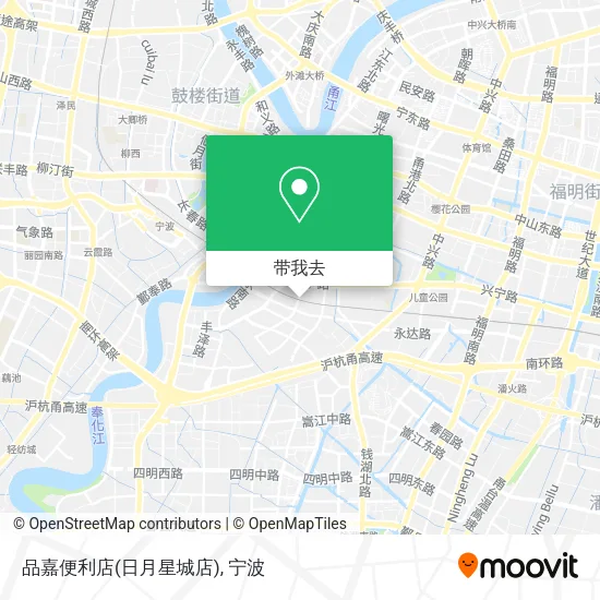 品嘉便利店(日月星城店)地图