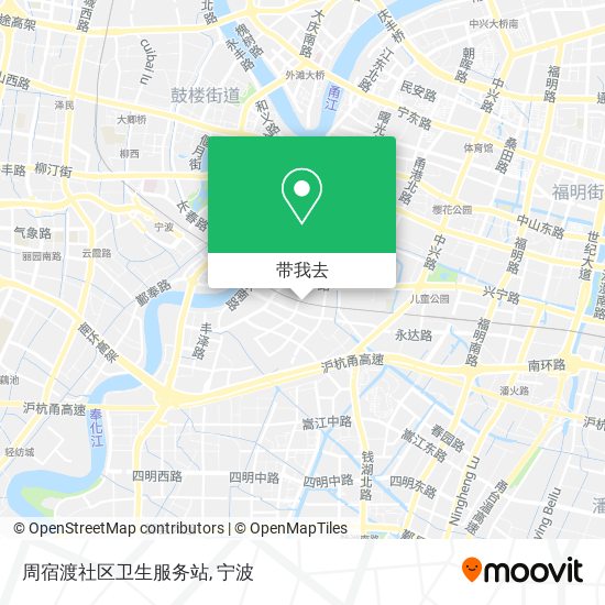 周宿渡社区卫生服务站地图