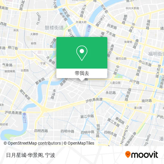 日月星城-华景阁地图