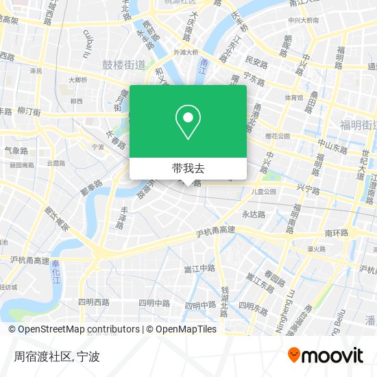 周宿渡社区地图