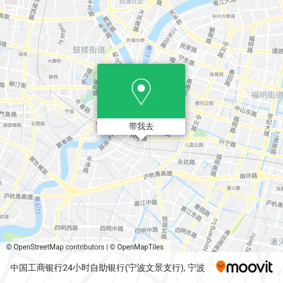 中国工商银行24小时自助银行(宁波文景支行)地图