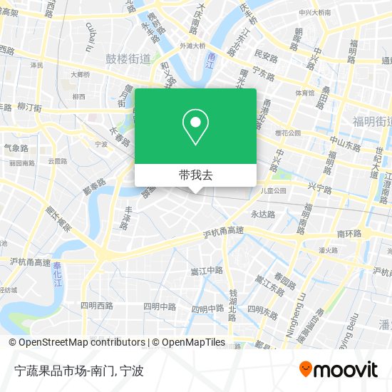 宁蔬果品市场-南门地图