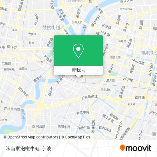 味当家泡椒牛蛙地图