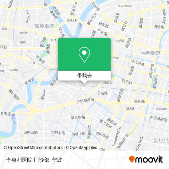 李惠利医院-门诊部地图