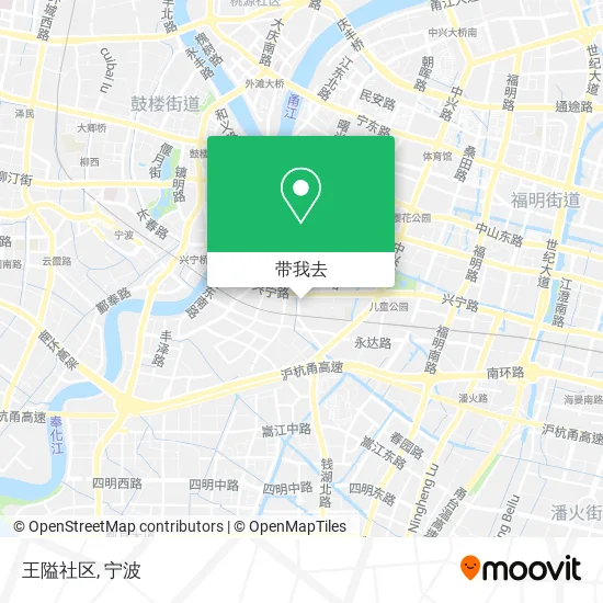 王隘社区地图