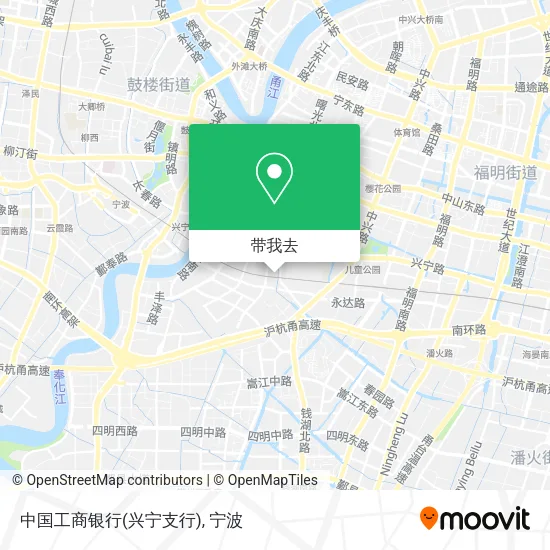 中国工商银行(兴宁支行)地图