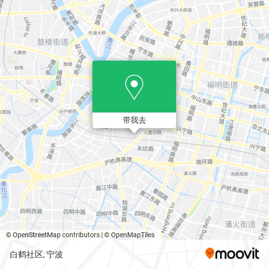 白鹤社区地图
