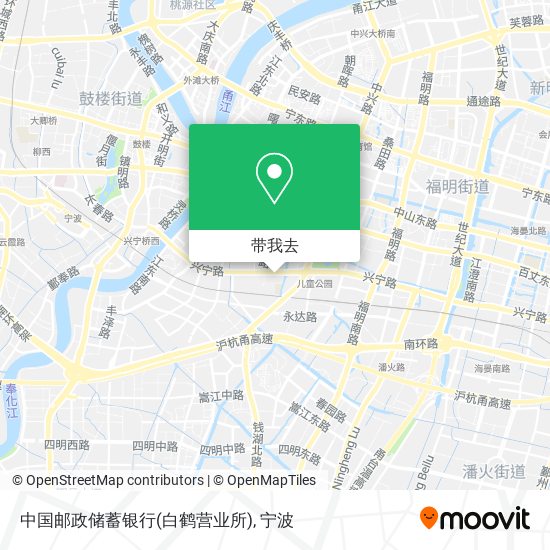 中国邮政储蓄银行(白鹤营业所)地图