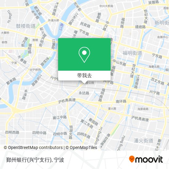 鄞州银行(兴宁支行)地图