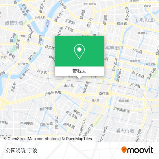 公园晓筑地图