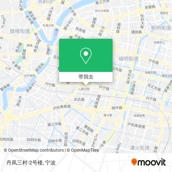 丹凤三村-2号楼地图