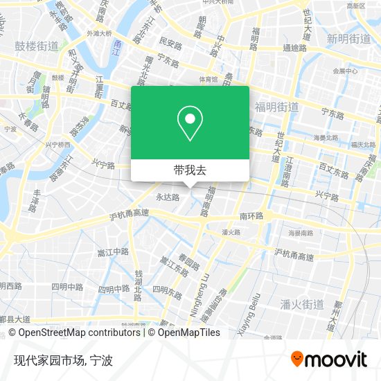 现代家园市场地图