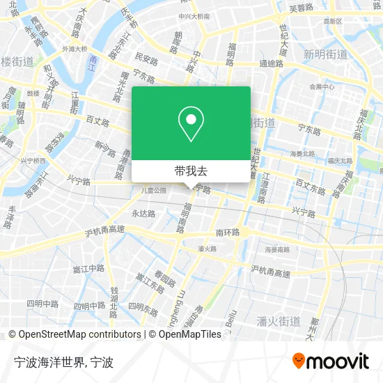宁波海洋世界地图
