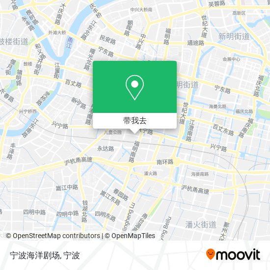 宁波海洋剧场地图