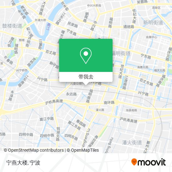 宁燕大楼地图