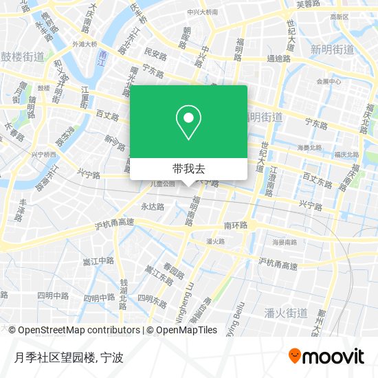 月季社区望园楼地图