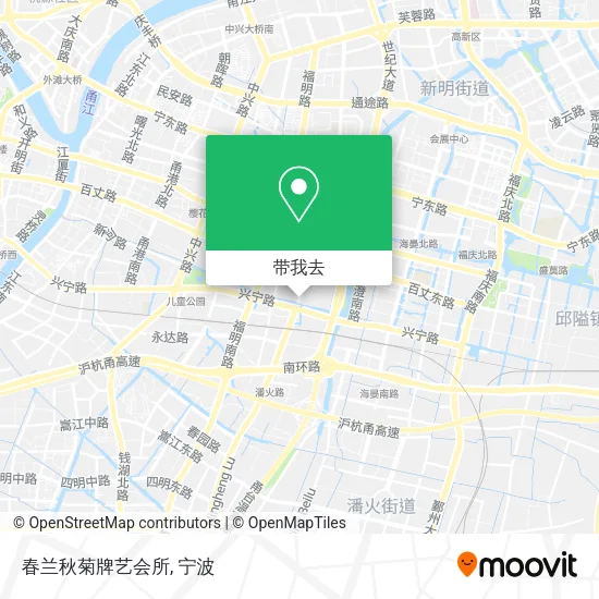 春兰秋菊牌艺会所地图