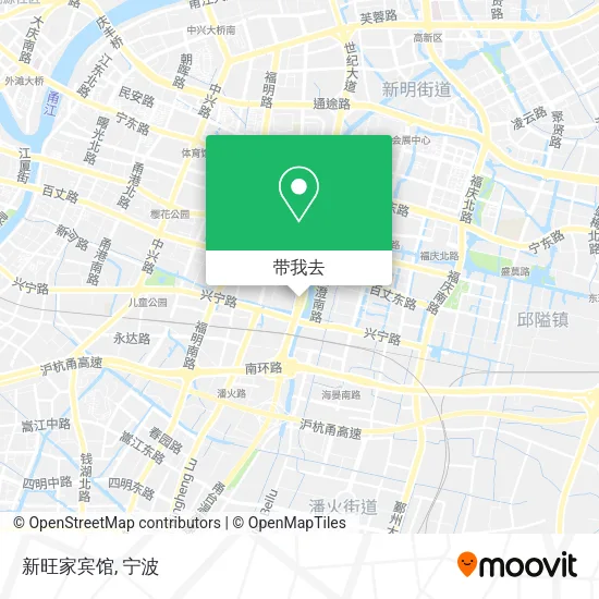 新旺家宾馆地图
