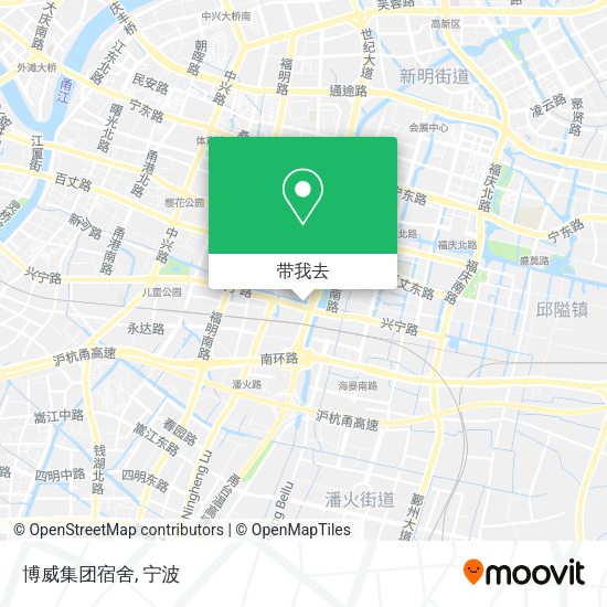 博威集团宿舍地图
