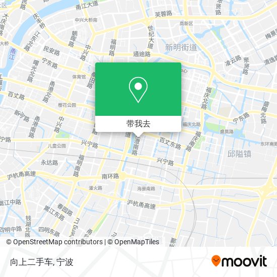 向上二手车地图