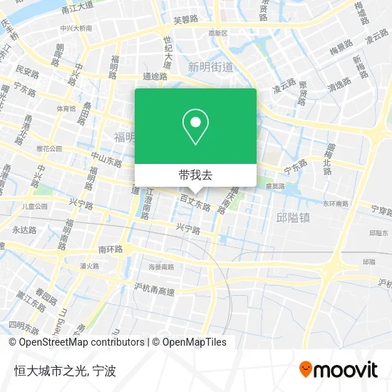 恒大城市之光地图