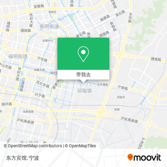 东方宾馆地图