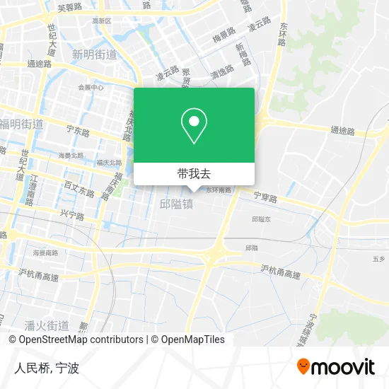 人民桥地图