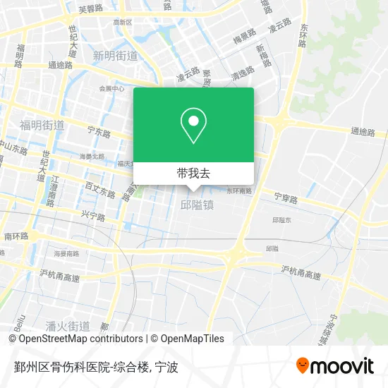 鄞州区骨伤科医院-综合楼地图
