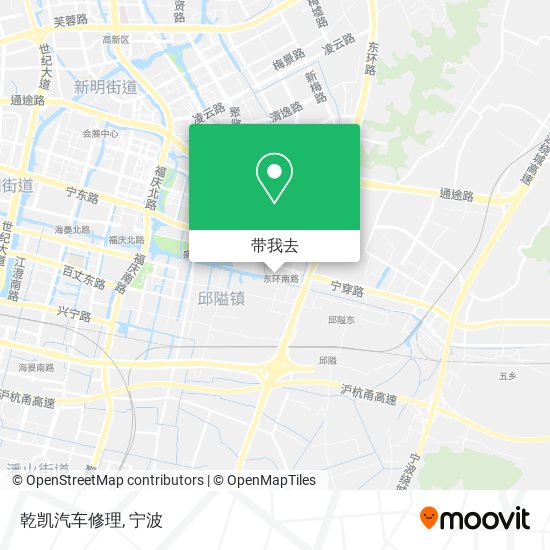 乾凯汽车修理地图