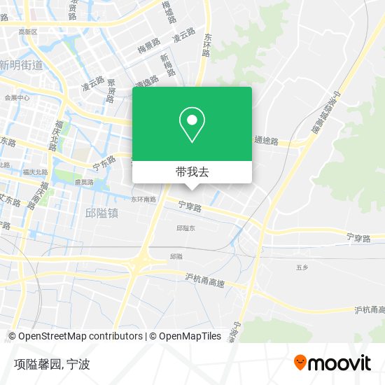 项隘馨园地图