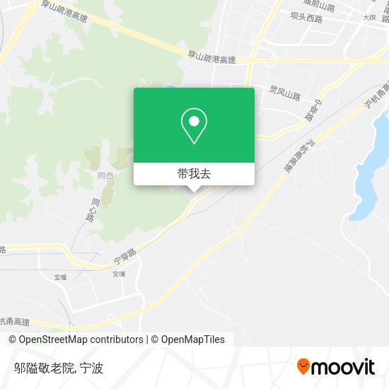 邬隘敬老院地图