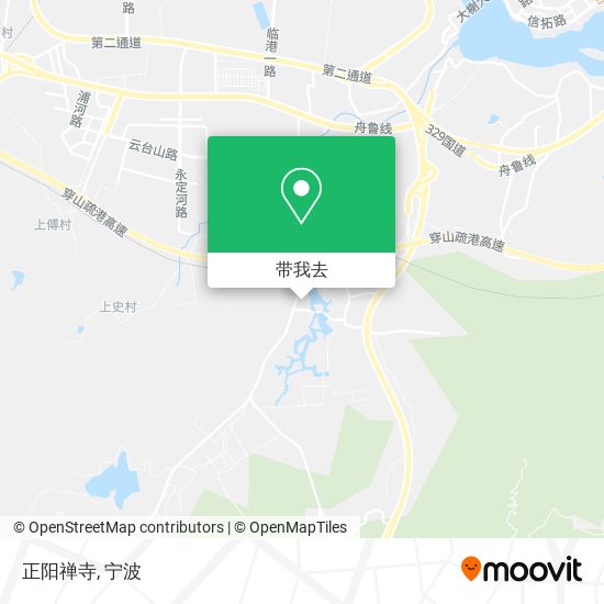 正阳禅寺地图