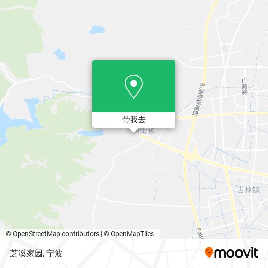 芝溪家园地图