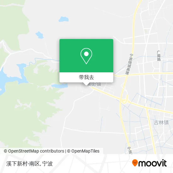 溪下新村-南区地图