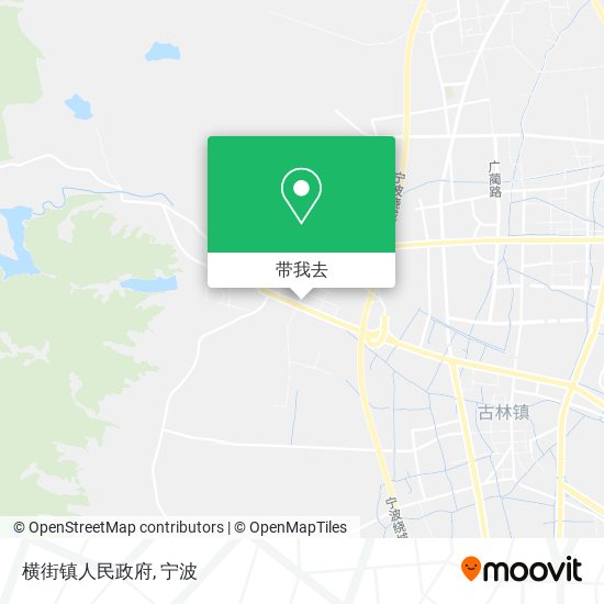 横街镇人民政府地图