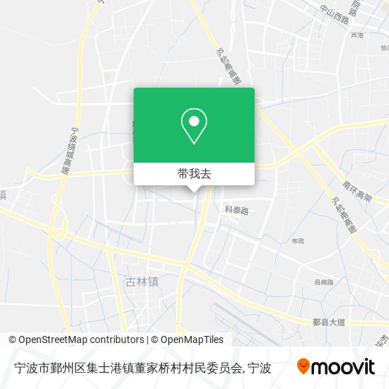 宁波市鄞州区集士港镇董家桥村村民委员会地图