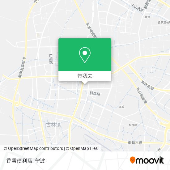 香雪便利店地图