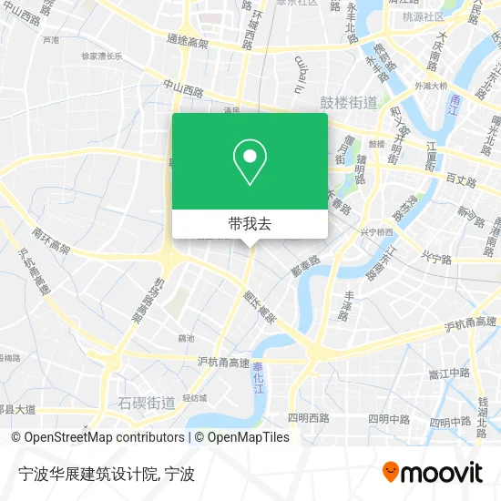 宁波华展建筑设计院地图