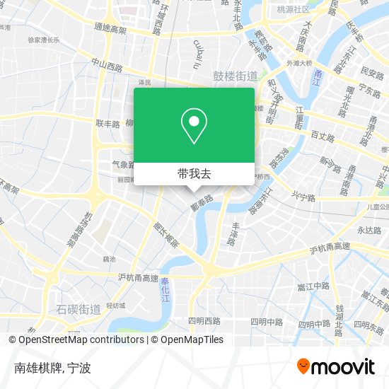 南雄棋牌地图