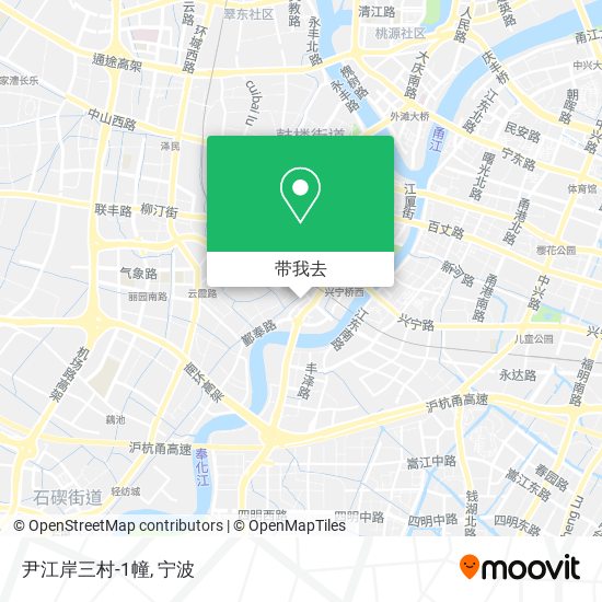 尹江岸三村-1幢地图