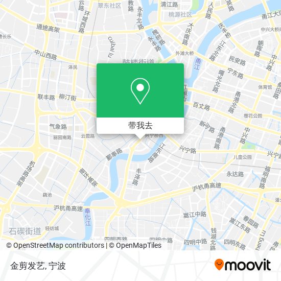 金剪发艺地图